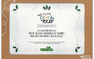 Escuela Ideo, reconocida por su compromiso con el medio ambiente