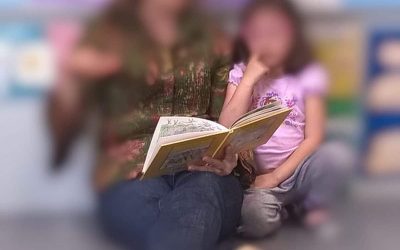 Celebración del día del libro en infantil