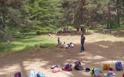 De excursión en la montaña